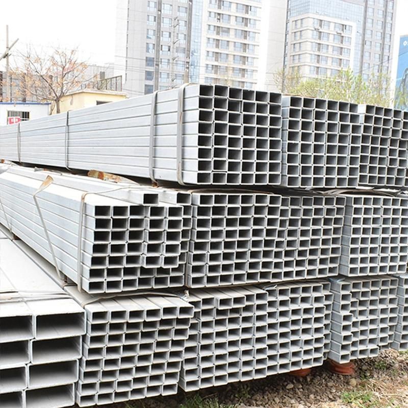 Tubo Cuadrado Galvanizado Tubo Galvanizado OEM ASTM A106 A36 A53