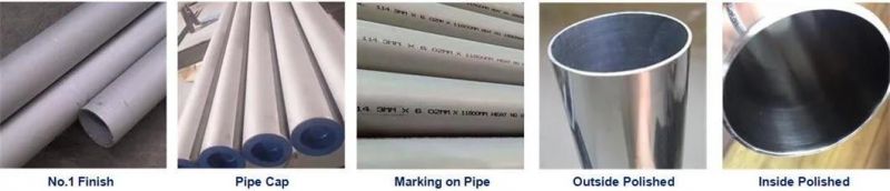 ASTM A312 Grade 310 Stainless Steel Seamless Tube with Large Diameter