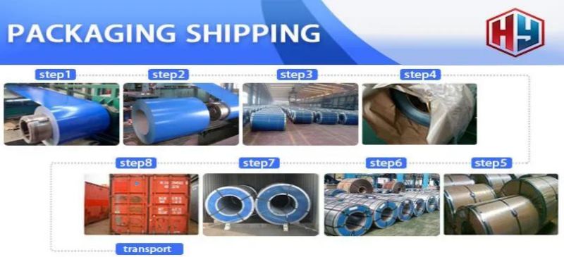 Prepainted/Color Coated/Galvanized/Zinc Coated/Galvalume/Corrugated/Aluminum/Carbon /304/316L/430/201/Stainless/Steel Coil/Strip/PPGL/PPGI/Gl/Al/Gi/Coil
