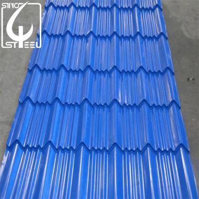 Building Material Gi/PPGI/PPGL/Prepainted /Zinc Coated Color Prefab&Corrugated Steel Roofing Sheet