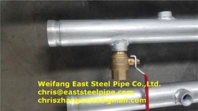 Hot Selling Fire Sprinkler Pipes Weled with Fittings in European Market