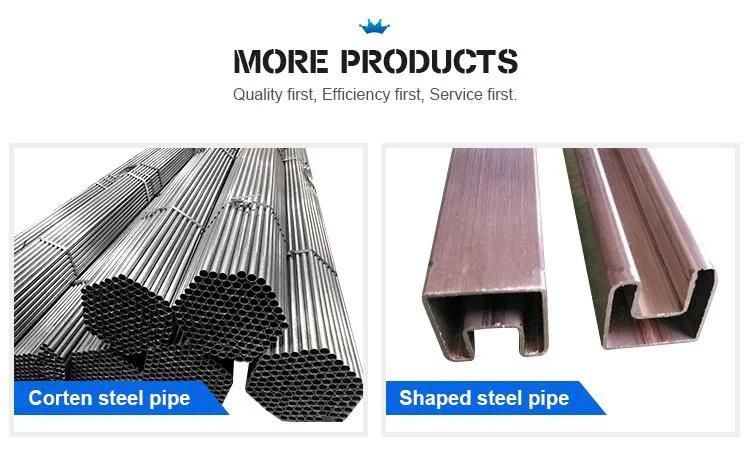 China Supplier 201 304 430 Stainless Steel Square Profile Pipe