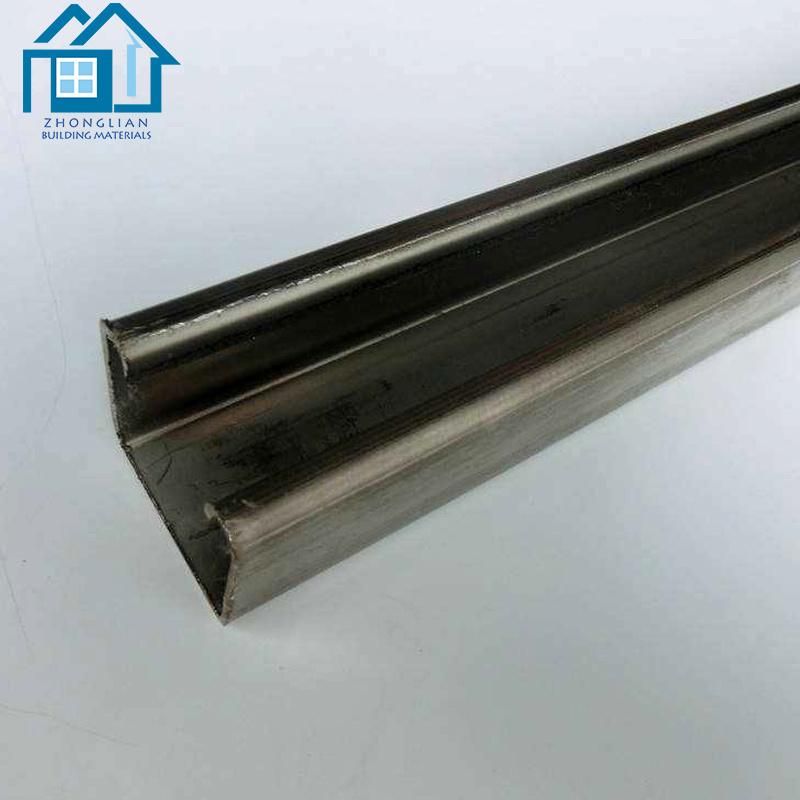 Standard Length Galvanized Steel Slotted C Channel