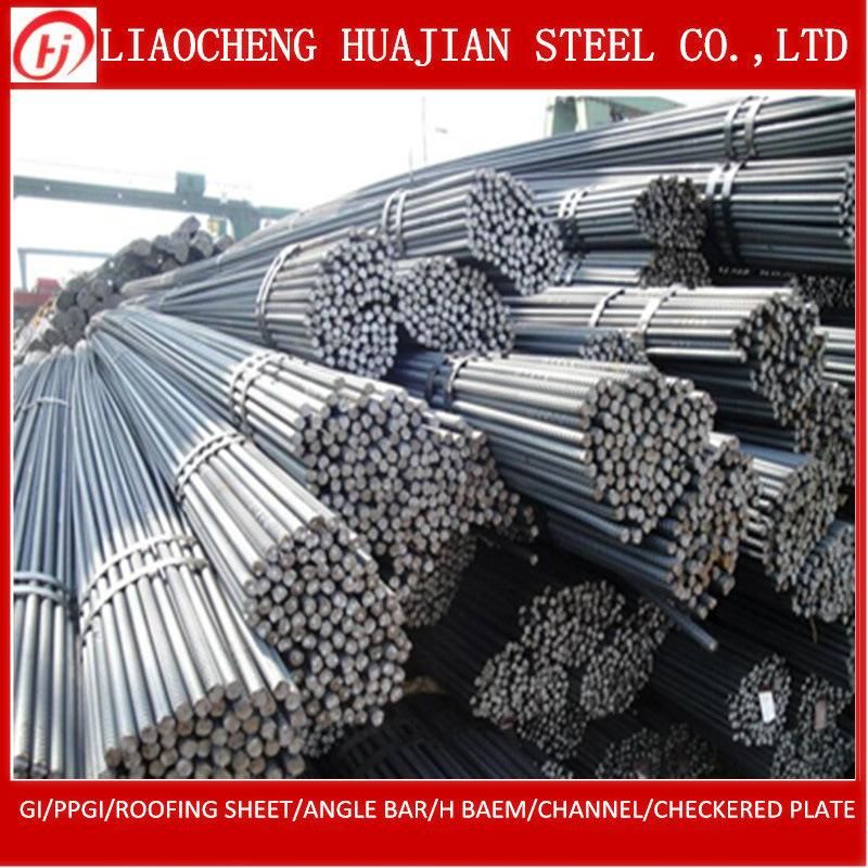 GB Standard 20mm Deformed Steel Rebar in Warehouse