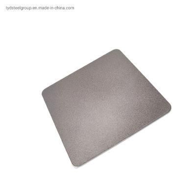Taiyuda2 Group 500mm to 800mm Sand Color Coating 2b/Ba Vibration Decoration 4X8 Inox Austenitic Stainless Steel Sheets