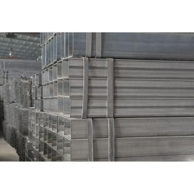 Hollow Rectangular ASTM A500 S235 S355 75 75mm Galvanized Square Steel Pipe 50X50 Steel Square Pipe