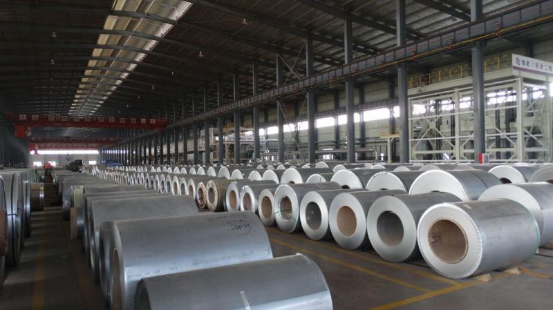 55% Al-Zn Alloy Coated Steel Coil Regular Spangle Used for Automobile Spare Part