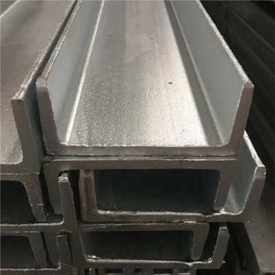 Hot Rolled Galvanized Steel C/U Channel Steel Profile 10/12# Channel Steel Price