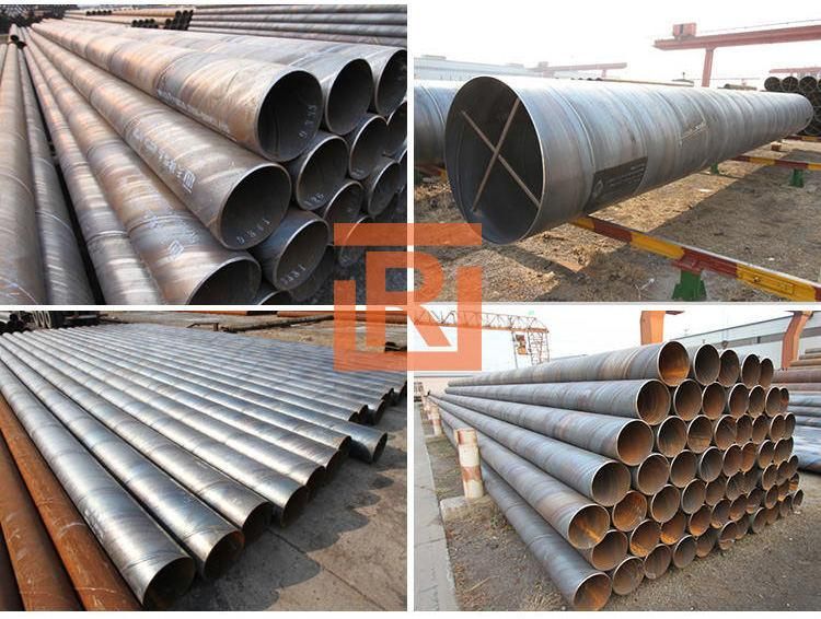 ASTM252 800mm Cylindrical Steel Spiral Pipe Pile