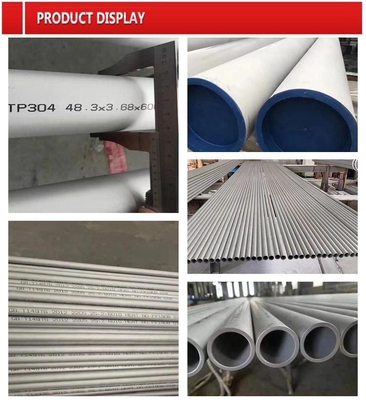 ASTM A269 316L/316/321 Cold Rolled Seamless Stainless Structure Pipe