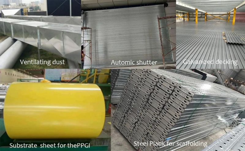Dx51d Z150 Cold Rolled Gi Steel Sheet and Plate Coil Factory