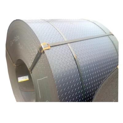 Anti-Slip S235jr Galvanized Checkered Chequered Steel Plate