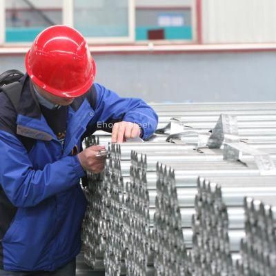China Suppliers Tianjin Ehong High Quality Pre-Galvanized Steel Round Pipe Gi Pipe Price List