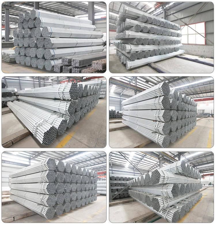 48.3mm 48.6mm BS1139/JIS 1.5 Inch HDG Galvanized Scaffold Steel Pipe