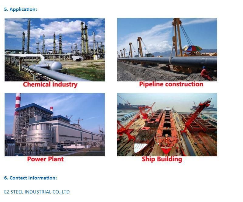En 10216-2 P235gh Boiler Tube, Exchanger Tube, Steel Pipe, Steel Tube Bend Tube