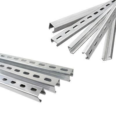 Hot Sale C Shaped Steel Channels Galvanised Steel C Purlin for Construction