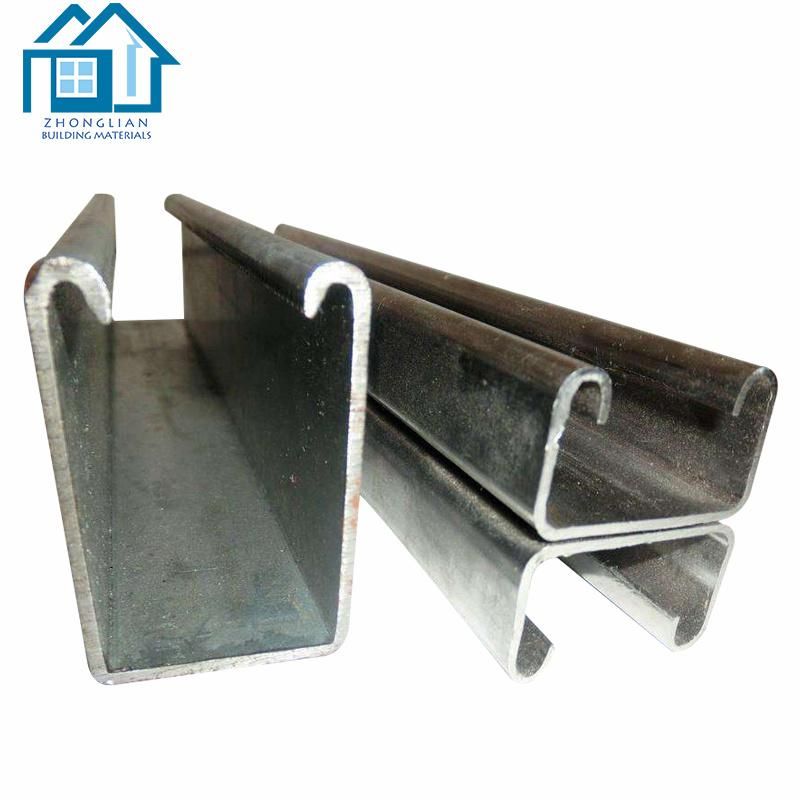 Standard Size Hot Dipped Galvanized Steel C Channel