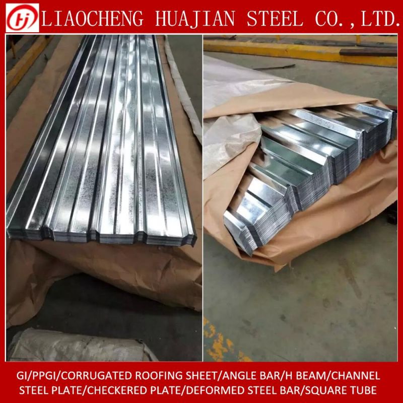 0.4*914mm Gi PPGI Gl PPGL Corrugated Roofing Sheet From China