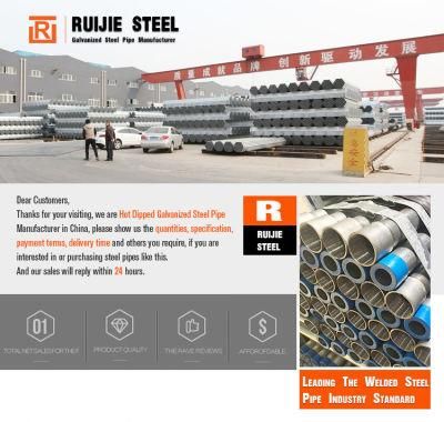 ASTM A106 Mild Steel Gi Steel Pipe for Building