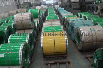 PVC film Coated Ba Finish Stainless Steel Coil 430
