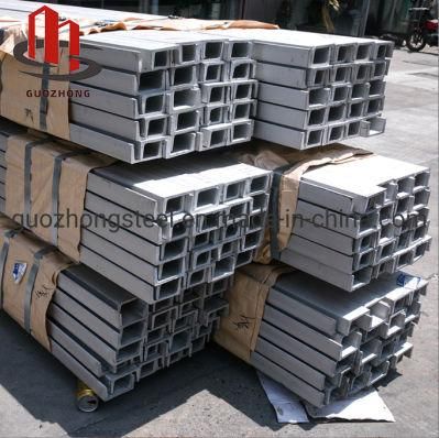 Standard Sizes Stainless Steel C U Channel Profile