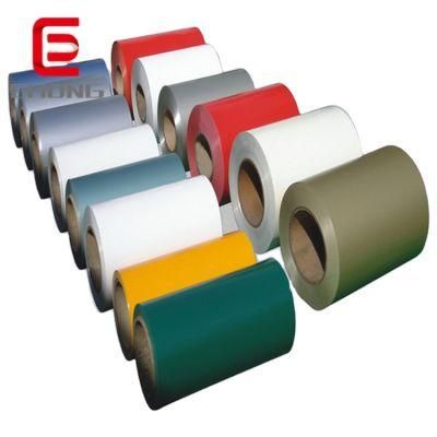 Ral Color 0.13mm-0.8mm Prepainted PPGI Steel Coil for Roofing Sheets