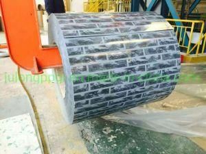 Manufacture/Factory of Designed Brick Color Steel Coil /Wooden/Flower/Gi Gl/PPGI PPGL Ppal Ppcr