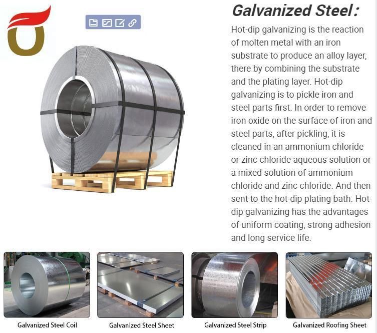 En10147 Dx52D 0.25mm Cold Rolled Galvanized Steel Coils