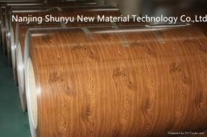 Oak Wooden PPGI Coil Interior Decoration Materials