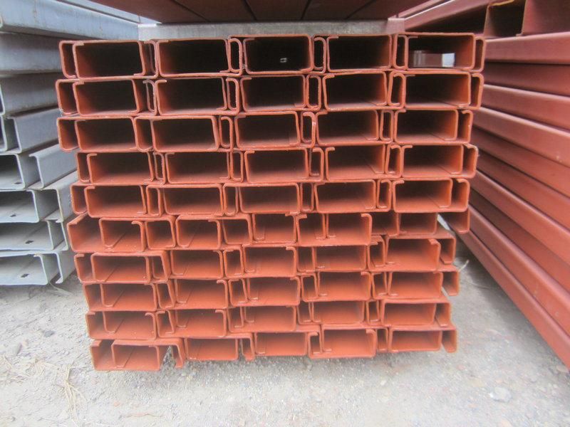 Building Material Galvanized Slotted Steel C Channel