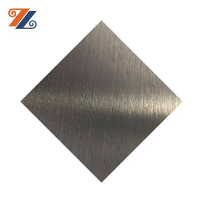 304 High Quality Stainless Steel Hairline Champagne Gold Metal Sheet for Cutting Bending Strip Decoration