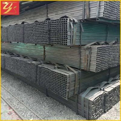 A179-a 80*60mm Black Metal Iron Steel Rectangular Hollow Section Tubes