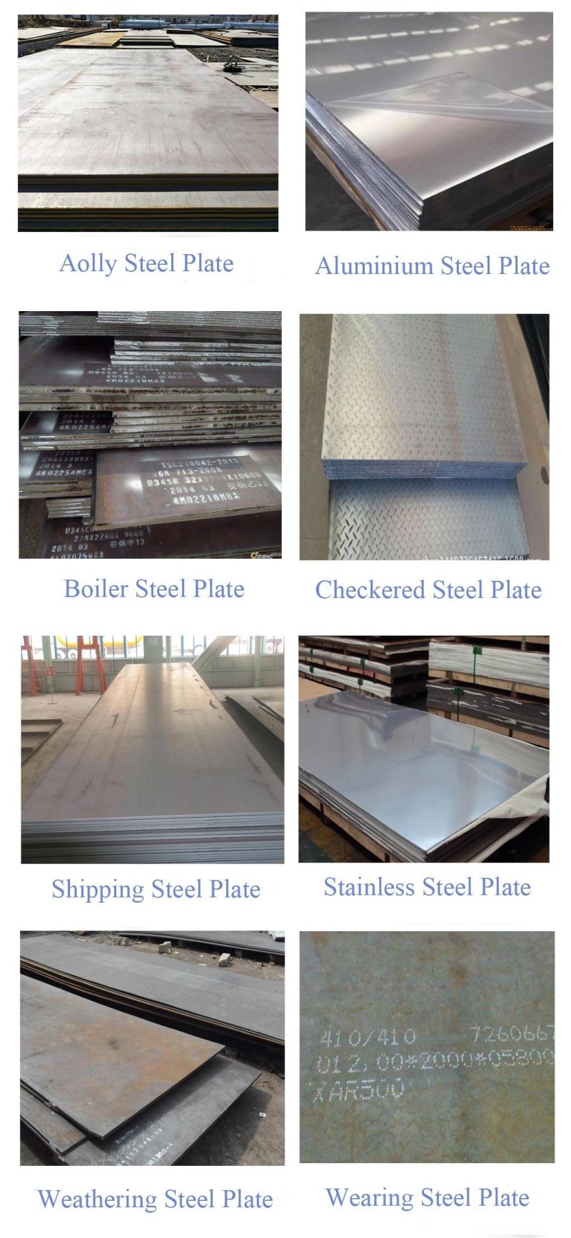 High Quality 2b Surface 316 321 310S Stainless Steel Plate