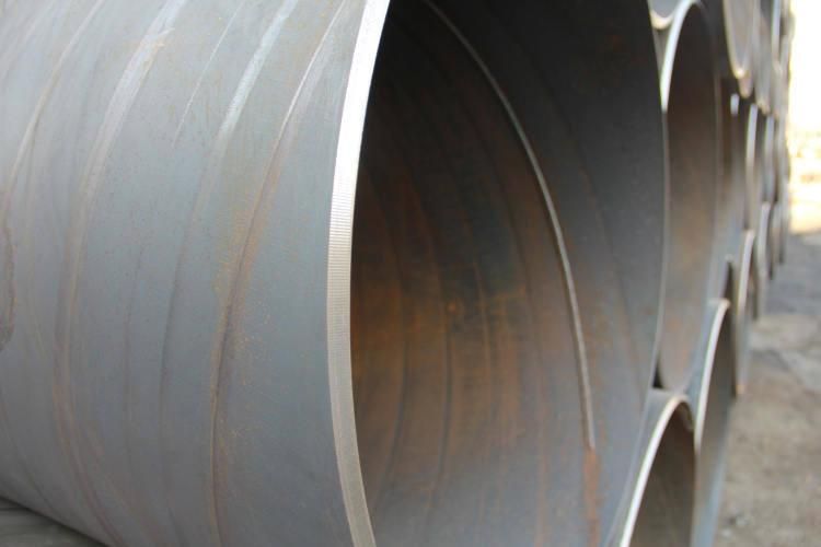 ASTM252 800mm Cylindrical Steel Spiral Pipe Pile
