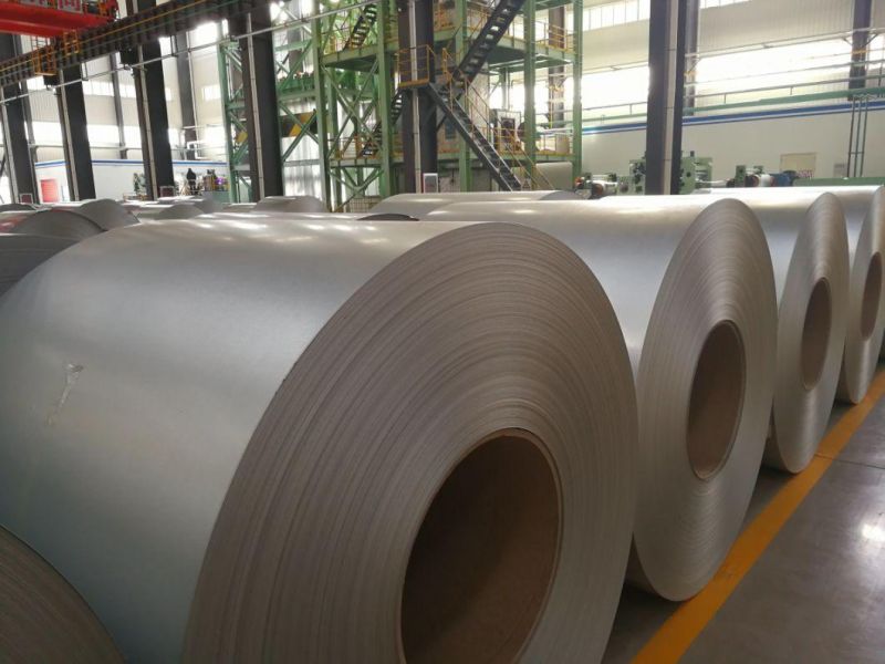 Hot Dipped A792 Sgld Sgcd Coil Sheet Steel Galvalume Steel Coil Aluzinc Zinc Aluminum Alloy Coated Steel Gi Coil Az-N