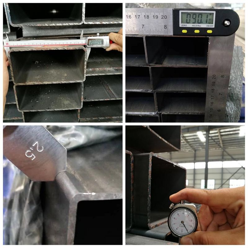 En10210 Hot Finished Structural Steel High Strength Fine Grained Steel Carbon Square Steel Tube