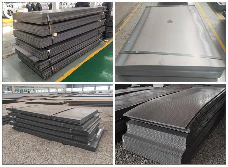 Hot Rolled Carbon Black Mild Plates Placa De Acero Ss440 S235jr Q345 Inch 4X8 Ms Alloy Iron Sheet Steel Plate Steel Sheets