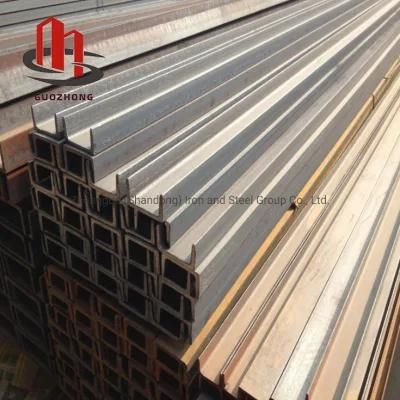 Q235B ASTM A283m Channel Guozhong Hot Rolled Carbon Alloy Steel Channel for Sale
