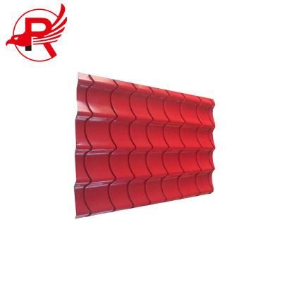 Gi High Quality Zinc Layer Corrugated Color Prepainted Steel Coil Sheet for Roofing Sheet From China
