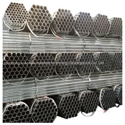 BS 1387 / ASTM A53 Black Galvanized Structure Steel Pipe