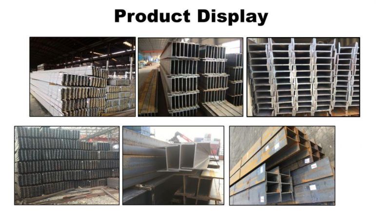 ASTM Hot Rolled/ Cold Rolled Structural Steel H Channel, Carbon Steel Profiles I Beam H Beam for Building Material Use