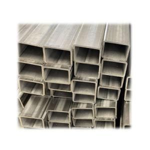 ASTM 316L 304 Decoration Furniture Steel Square Pipe Stainless Tube Welding Ss Polished Rectangular Pipes