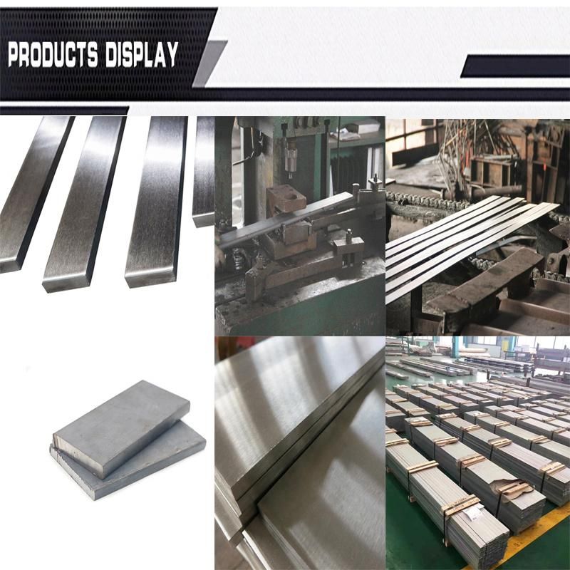 Low/Medium/High Carbon Hot Rolled Cold Drawn Low-Alloy Spring Bearing Channel Flat Steel Bar with Industry