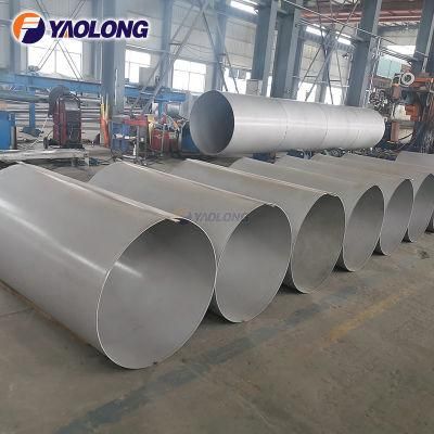 DN450 Sch40 Sch40s 20 Foot Stainless Steel Big Tube Price