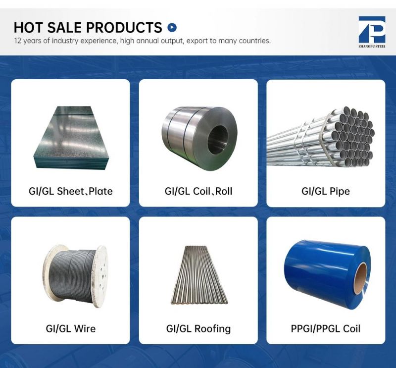 Zhangpu Trapezoid Metal Box Profile Galvanized Corrugated Steel Roof Sheets