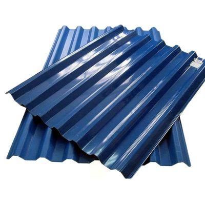 Dx51d Zinc Corrugated Galvanized Steel Roofing Sheet for Building