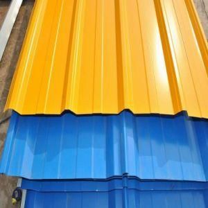 Prepainted Galvanized Steel Plate Galvalume Iron Gi Colored Roofing Sheet for Building Material