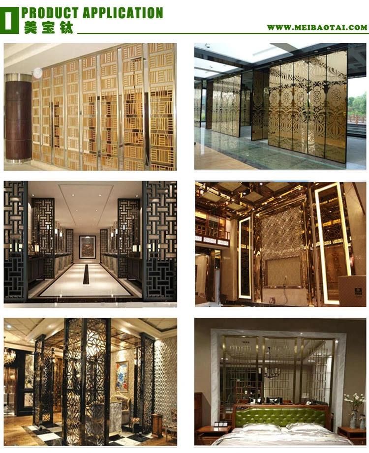 304 430 201 316 Decorative Stainless Steel Sheet Laser Cutting Stainless Steel Product