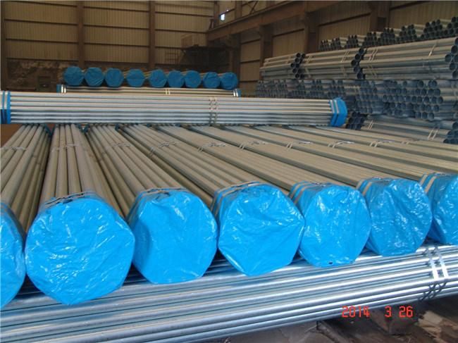 Painted Galvanized ERW Fire Fighting Steel Pipes