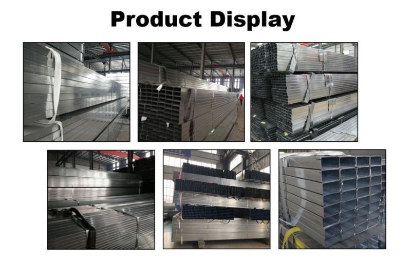 Accurate Q195q235, Q345 1′*1′′*0.5 15*15 Tubular Steel Galvanized Rectangular Steel Pipe Hot DIP Galvanized Square Steel Tube for Construction, Decoration